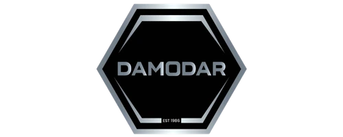 Busworld India sponsor Damodar logo